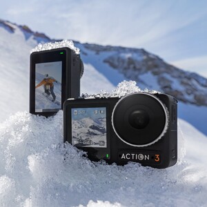 DJI Osmo Action 3 Adventure Combo Aksiyon Kamera - Thumbnail