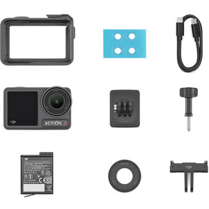 DJI Osmo Action 4 Standard Combo Aksiyon Kamera - Thumbnail