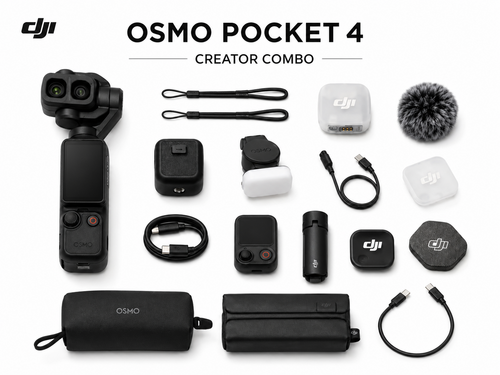 DJI Osmo Pocket 4P Vlog Combo Classic Black