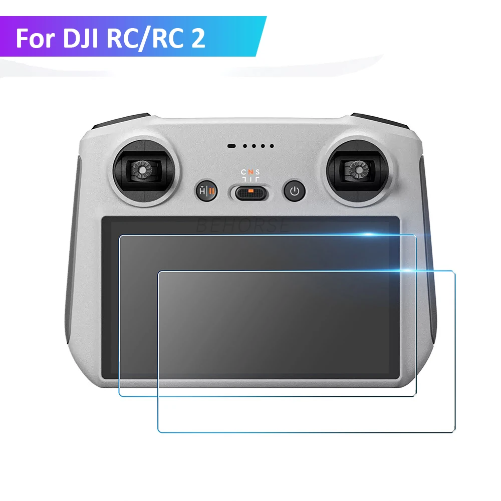 DJI RC / RC 2 Ekranlı Kumanda Ekran Koruyucu Temperli Cam - Thumbnail