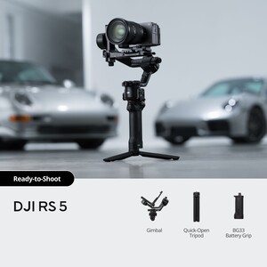 DJI RS 5 Combo Gimbal Stabilizer - Thumbnail