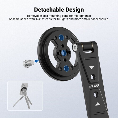 Neewer DS031 Profesyonel Manyetik Telefon Tripod Bağlantı Aparatı