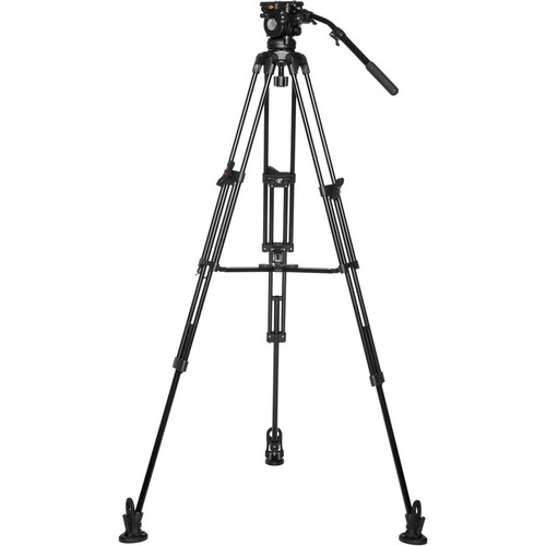 E-Image EG05A2 Alüminyum Tripod + GH05 Video Başlık (75mm)