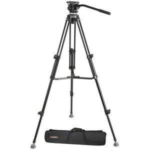 E-Image EK610 Profesyonel Fluid Head Compact Tripod Seti (65mm EH610 + AT610) - Thumbnail