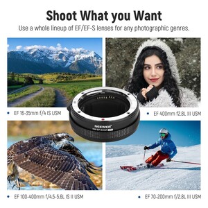 EF-EOSR CANON EF - RF AF Lens Adaptörü - Thumbnail