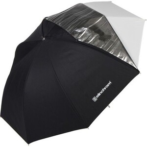 Elinchrom - Elinchrom 105cm Sığ Beyaz/Transparan Şemsiye (1)