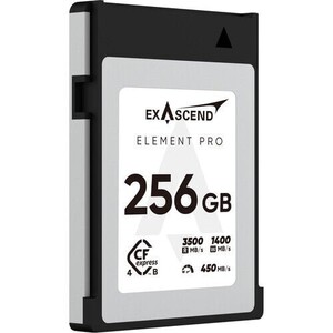 ExAscend - Exascend 256GB Element Pro CFexpress 4.0 Type B Hafıza Kartı 3500 Mb/S Okuma - 1400 Mb/s Yazma Hızı (1)