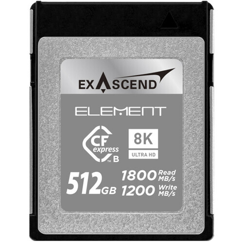 ExAscend 512GB Element Series CFexpress Type B Hafıza Kartı