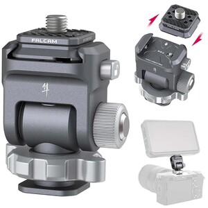 FALCAM - Falcam F22 Quick Release Cold Shoe Monitör Montajı (1)