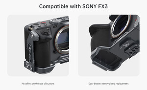 Falcam F22/F38 SONY FX3/FX30 Quick Release Camera Cage (2823) - Thumbnail