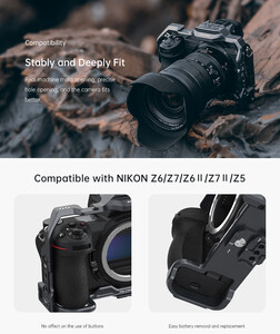 Falcam Nikon Z6/Z7/Z6Ⅱ/Z7Ⅱ/Z5 Video Rig Kit (F22/F38) - Thumbnail