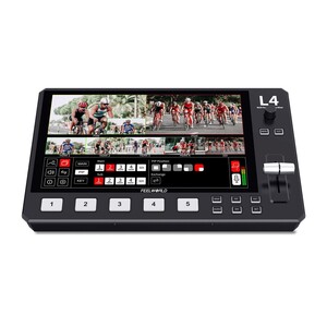 Feelworld - FEELWORLD L4 Çoklu Kamera Video Mikseri 10.1''Dokunmatik Ekran