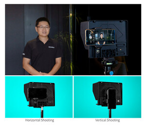 Feelworld - Feeworld TP10 Taşınabilir 10 İnç Katlanır Teleprompter (1)