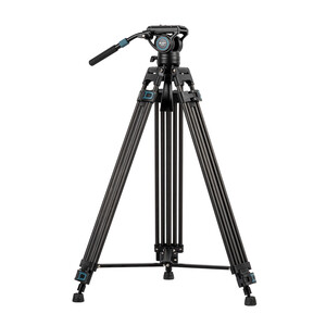 Fotopro - Fotopro DV-3C Karbonfiber Video Tripod Kit (1)