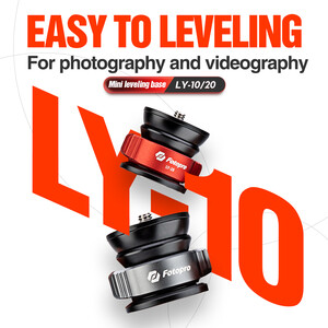 Fotopro - Fotopro LY-10 Mini Leveling Base (1)