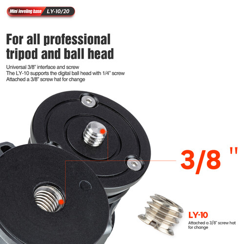Fotopro LY-20 Mini Leveling Base