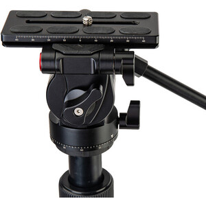 Fotopro - Fotopro MH-6A Metal Fluid Video Tripod Başlığı (1)