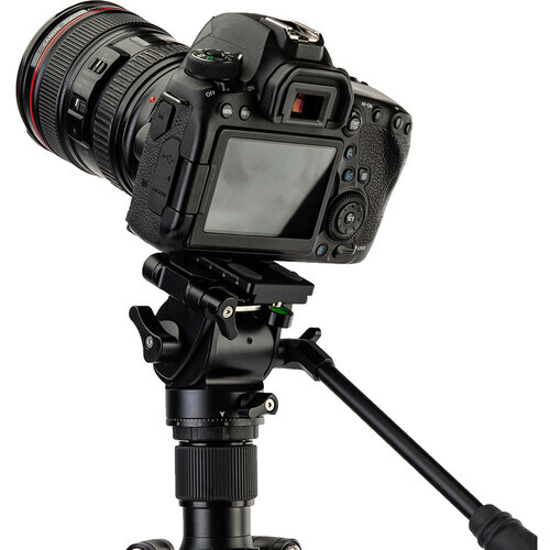 Fotopro MH-6A Metal Fluid Video Tripod Başlığı