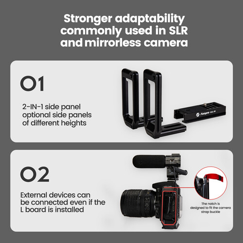 Fotopro QAL-88 L Plaka