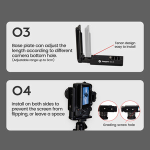 Fotopro QAL-88 L Plaka - Thumbnail