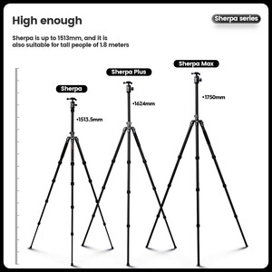 Fotopro Sherpa Plus Karbon Fiber Tripod - Thumbnail