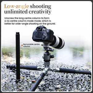 Fotopro T-Roc Plus Profesyonel Tripod - Thumbnail