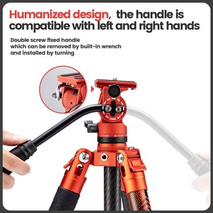 Fotopro X-Aircross 2 Video Tripod - Thumbnail