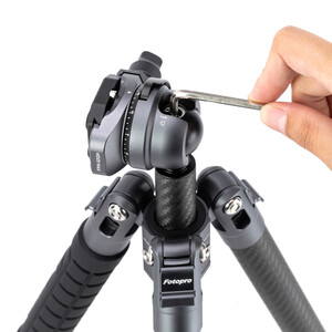 FOTOPRO X-AIRFLY Karbon Fiber Tripod (Gri) - Thumbnail