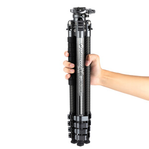 FOTOPRO X-AIRFLY Karbon Fiber Tripod (Gri) - Thumbnail