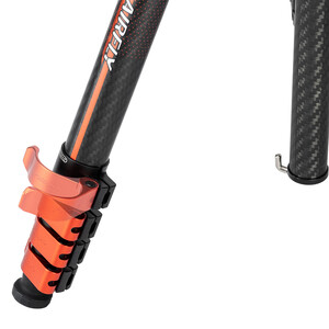 FOTOPRO X-AIRFLY Karbon Fiber Tripod (Turuncu) - Thumbnail