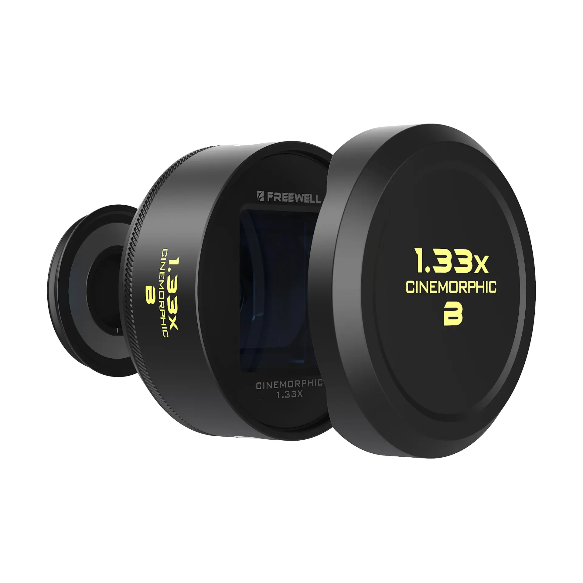 Freewell - Freewell 1.33x Anamorphic Lens for Freewell Smartphone with 17mm Mount (Gold Flare)