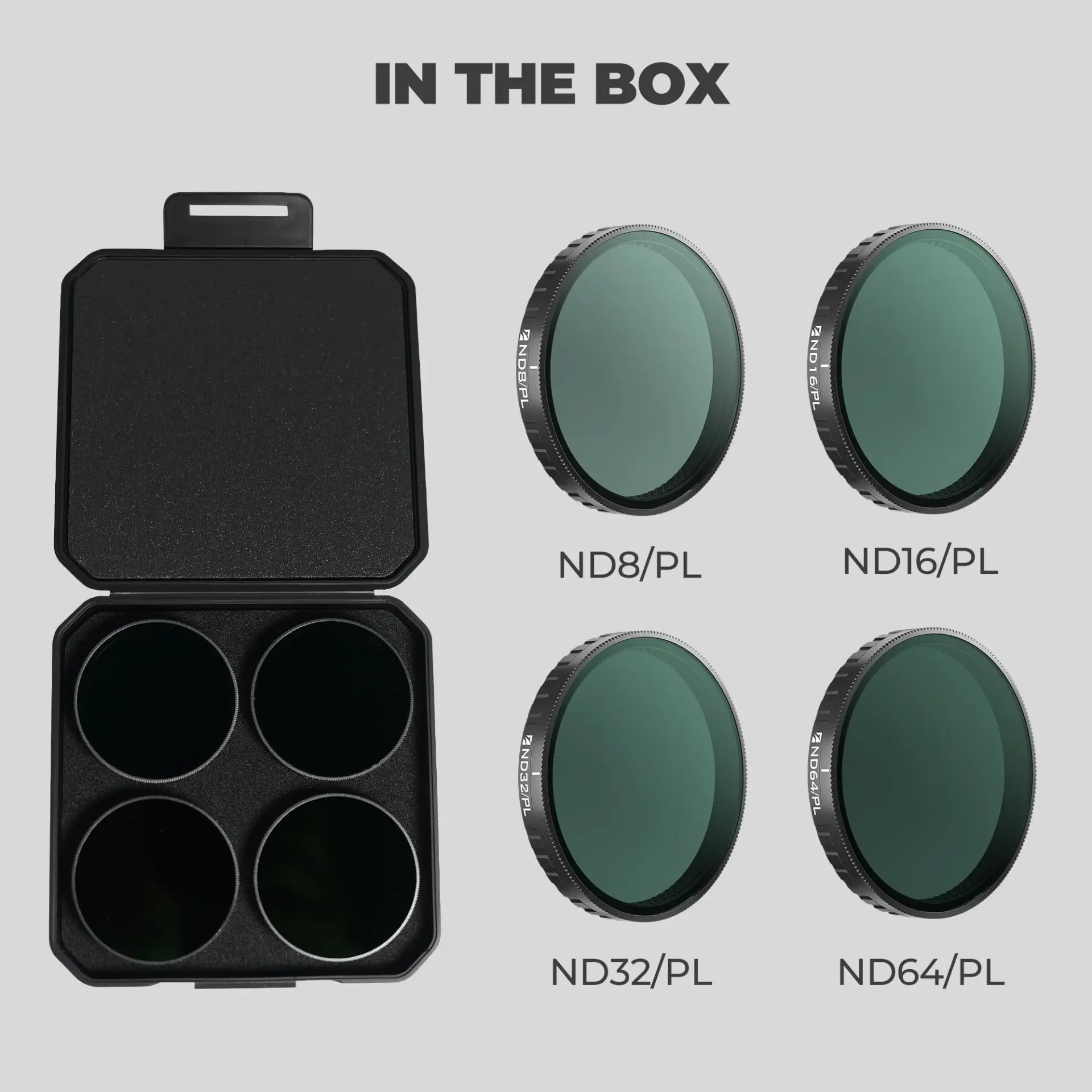 Freewell - Freewell DJI Osmo Action 6 ND/PL Filters 4Pack (1)