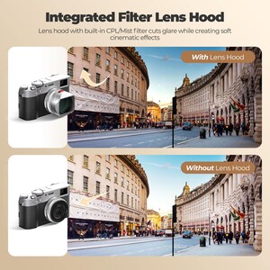 Freewell Fuji X100VI Real Lens Hood - Thumbnail