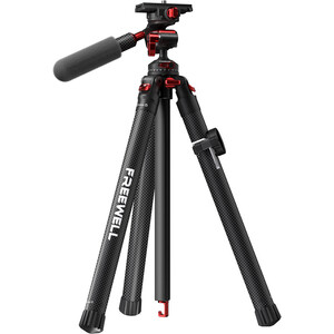 Freewell - Freewell FW-T1 Carbon Fiber Real Travel Tripod