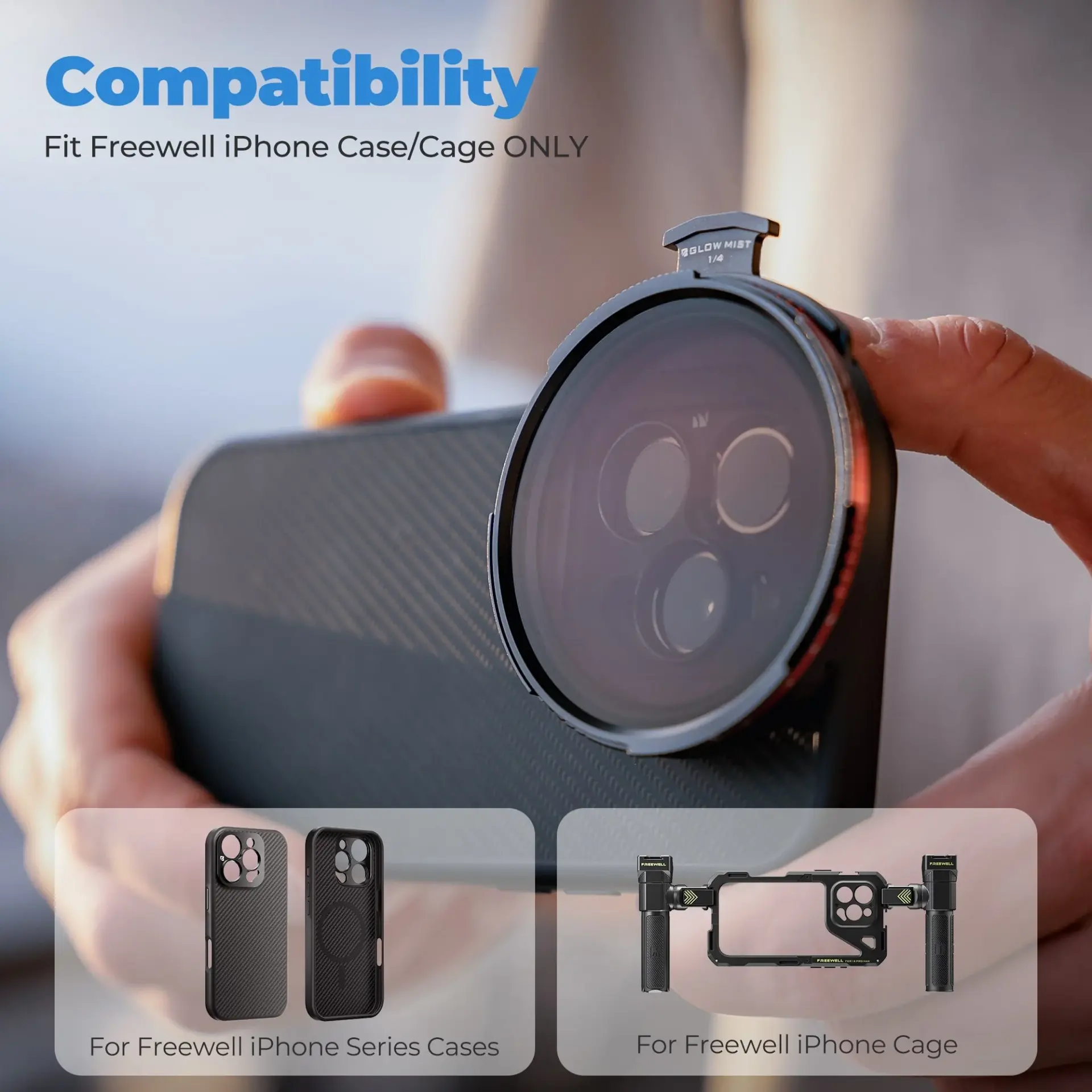 Freewell iPhone Pro Hybrid Filter Kit - Thumbnail