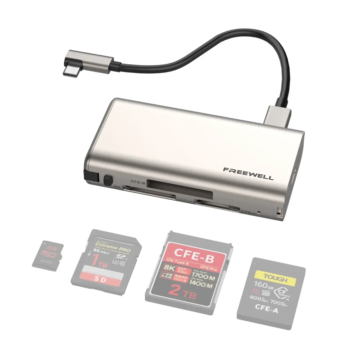 Freewell - Freewell Pro Card Reader Plus