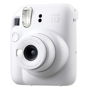 Fujifilm Instax Mini 12 Fotoğraf Makinesi + Askı + Pil + 10’lu Film (Beyaz) - Thumbnail