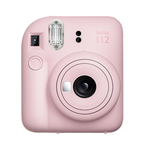 Fujifilm - Fujifilm Instax Mini 12 Fotoğraf Makinesi + Askı + Pil + 10’lu Film (Pembe) (1)
