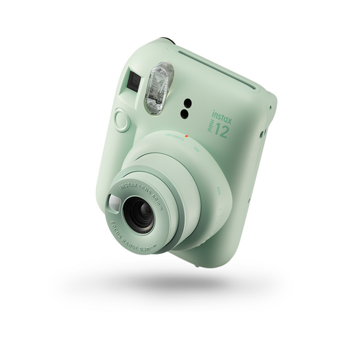 Fujifilm Instax Mini 12 Fotoğraf Makinesi + Askı + Pil + 10’lu Film (Yeşil)