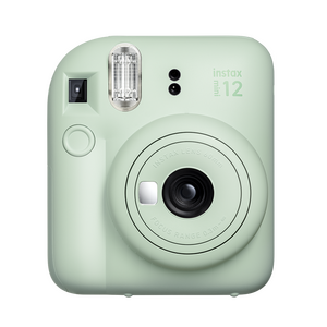 Fujifilm - Fujifilm Instax Mini 12 Fotoğraf Makinesi + Askı + Pil + 10’lu Film (Yeşil) (1)