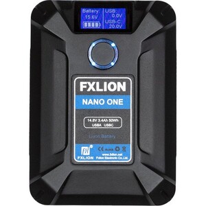 Fxlion NANO ONE 50Wh 14.8V Ultra-Compact V-Mount Battery - Thumbnail