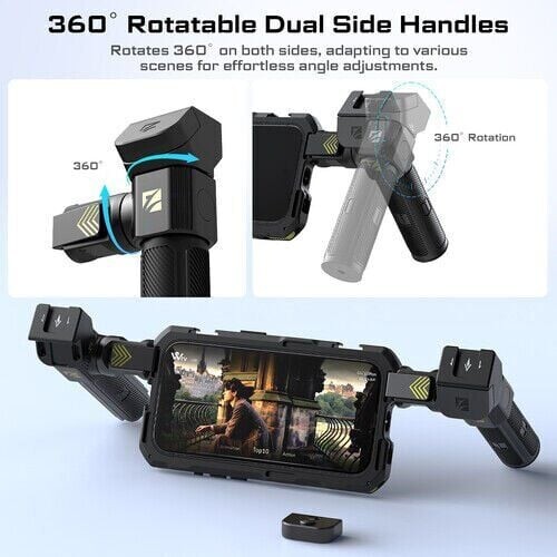 Genius Smartphone Rig Cage for iPhone 15 Pro Max