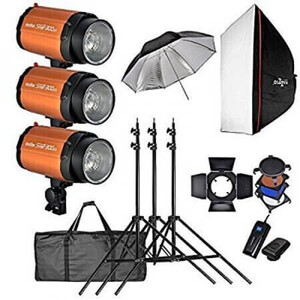 Godox - Godox 300SDI-D 3 lü Paraflaş kit (300WATT)