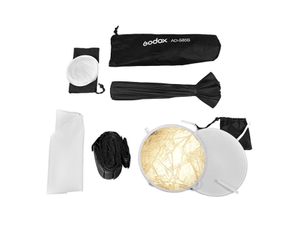 Godox AD-S85S AD400 Gümüş 85cm Parabolic Softbox - Thumbnail