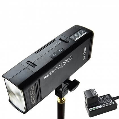 Godox AD200 Pocket Mobil Flash (Canon Uyumlu)