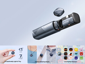 Godox Cube-S Kit 2 İkili Mikrofon Kiti (Lightning) - Thumbnail