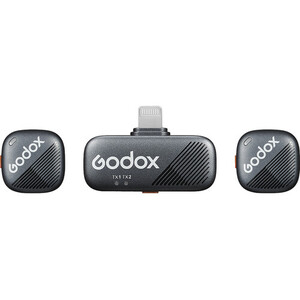 Godox - Godox Cube-S Kit 2 İkili Mikrofon Kiti (Lightning)