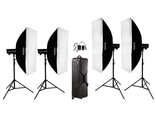 Godox DP800 III / DP400 III 4'lü Paraflaş Kit