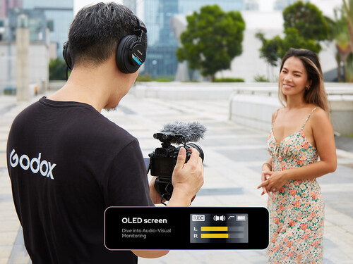 Godox IVM-S3 Stereo Shotgun Mikrofon