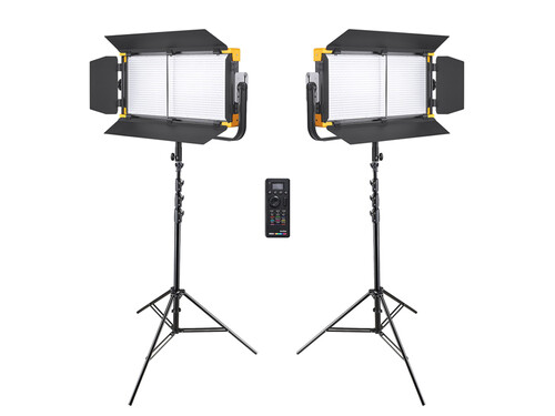 Godox LD150R 2'li RGB LED Panel Işık Kiti